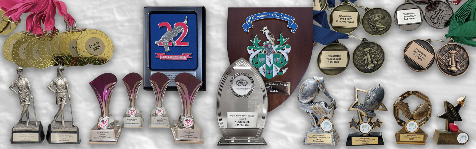Trophies, Medals, Plaques Legacy Awards Australia