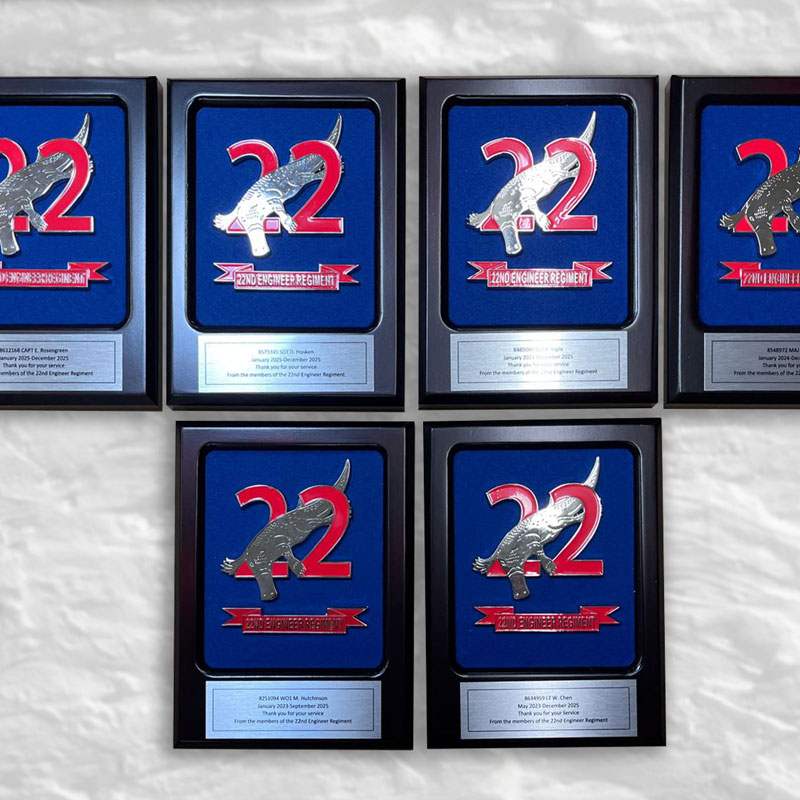 Wooden plaques achievement award by legacy awards